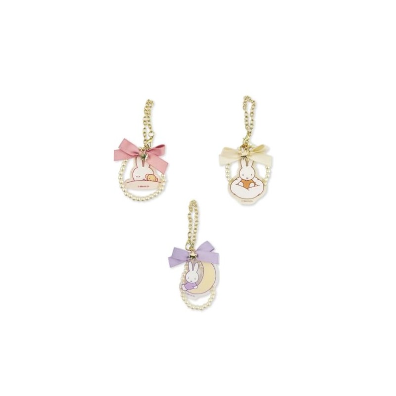 Miffy Acrylic Key Chain Pink Dreamy Series