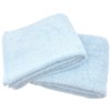 Super Zero Face Towel, Blue, Set of 2, 13.4 x