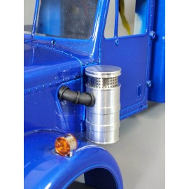 Tamiya Aluminum Pair Air Cleaner Tank Intake Hose Tamiya RC Toy 1/14 King Grand Hauler