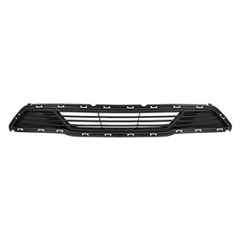 Robautoparts Front Bumper Cover Grille 2013-2019 For Ford Taurus Matte-Dark Gray Made Of TPO Plastic Se/Sel Model FO1036155 DG1Z17K945AA