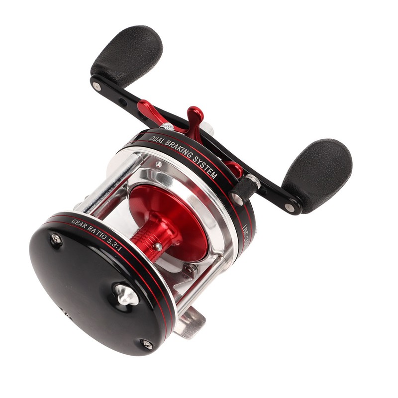 Baitcasting Fishing Reel Metal Baitcasting Reel All Metal Drum Transverse