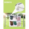 OCENYU Laundry Bag for Socks, 6 Pockets, 2 Packs of
