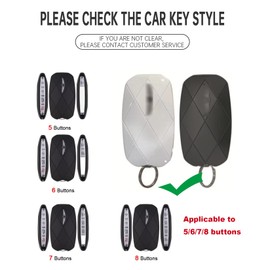 ontto Car Key Fob Cover Case fit for Hyundai Genesis G70 G80 G90 G90RS4 GV60 GV60 Electric GV80 2025 2024 2023 Key holder Metal Leather Shell bag keyring keychain auto styling accessories Red 1