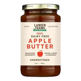 Langer Farms Unsweetened Apple Butter, Packaging May Vary, 16 Ounce (Pack of 1)