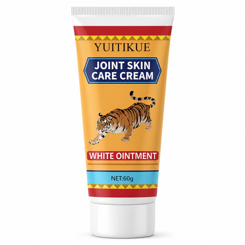 Tiger Joint Skin Cream for Post-Workout Massage – Moisturizing White