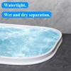 78 Inch Collapsible Shower Water Dam,Shower Stopper Barrier and Retention