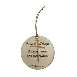 Ornament - I can do all things through Christ - Jesus Religious
