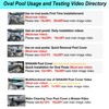 SIHAIAN 10x16Ft Oval Pool Cover with Side Storage for Oval
