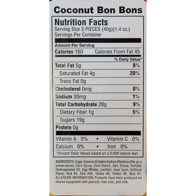 Coconut Bon Bons - 1 Lb