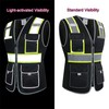 HoliSecure Safety Vest for women, Hi vis Reflective Lady Work