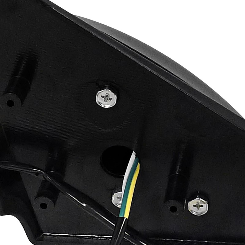 Spec-D Tuning Power Sports Side Mirrors Black Compatible with 1994-2001