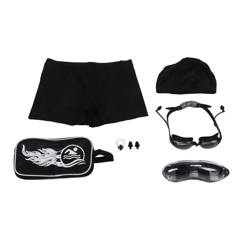 7 Piece Set Swimming Goggles Set Anti Fog UV Protection