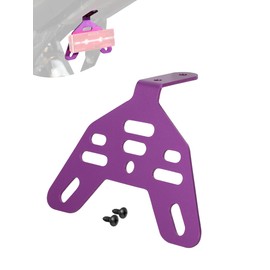 BAOUFF Tail Light Bracket Holder for Surron Light Bee,CNC Aluminum 6061 Mototcycle License Plate Bracket for Dirt Bike Sur Ron Light Bee X(LBX) and S(LBS)-Purple