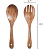 CHEF'S UNIQUE Wooden Spatula Set for Cooking - Acacia Wood
