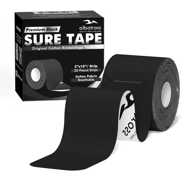 Sure Tape Original Cotton Elastic Kinesiology Tape Roll Therapeutic Athletic