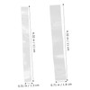 Baluue 8 Pairs Transparent High Heel Straps Elastic Fixing Heel