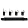 MUSYSIC Wireless Microphone System Wireless VHF Lapel Lavalier Headset, Transmitter
