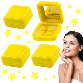 Parches para Acn Estrellas,4 Cajas Parches para Acne Hidrocoloide,Estrellas Pimple Patch,Parches Hidrocoloides Absorbentes para Eliminar el Acn y Las 