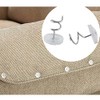 Haobase 180Pcs Twisty Pins for Upholstery, Slipcovers and Bedskirts