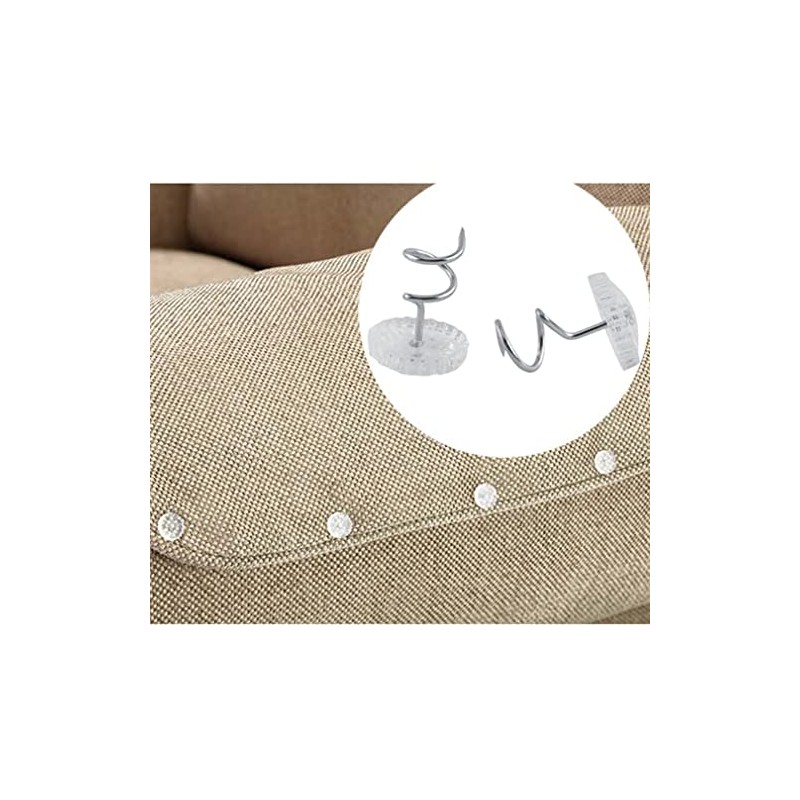 Haobase 180Pcs Twisty Pins for Upholstery, Slipcovers and Bedskirts