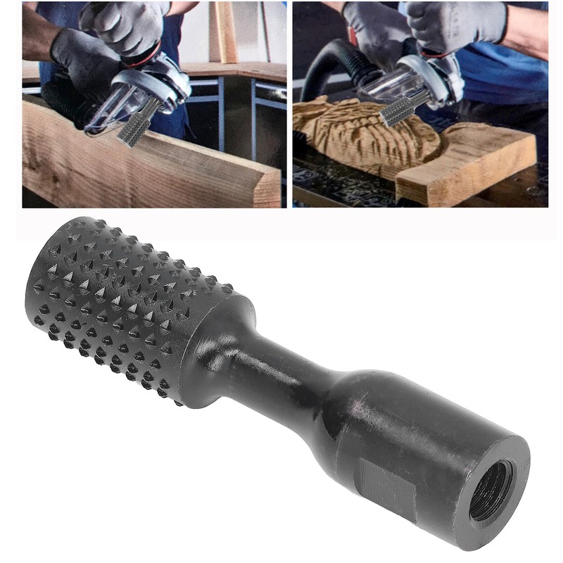 Grinding Head Cylinder Rotary Burr High Carbon Steel Coarse Tooth