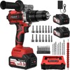 SundpeyPRO cordless hammer drill set - drill cordless with Two