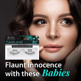 Ardell Natural Lashes False Eyelashes Babies Black (4 pack)