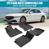 unbranded For 2021-2024 Genesis G80 All Weather Car Floor Mats