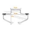 21ST Mustache Engine Guard Highway Crash Bars for Harley Dyna