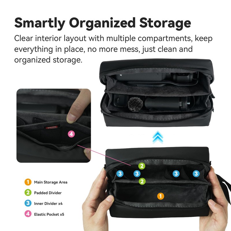 DFCINE OP-TC1 Protective Carrying Case for DJI Osmo Pocket 3