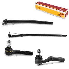 Metrix Premium Chassis Parts - 4 PC Inner & Outer Tie Rod End Kit Fits 03-05 Ford E-350 Club Wagon, 03-07 E-450 Super Duty, 00-02 E-450 Econoline Super Duty, DS1289, DS300003, ES3203L, ES3202R