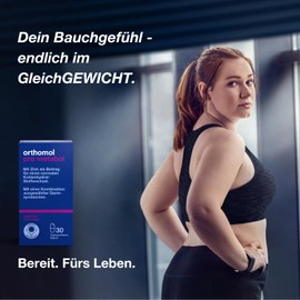 Orthomol Pro Metabol – Contains a Combination of Selected Intestinal Symbionts and Zinc, Pack of 30 Daily Servings