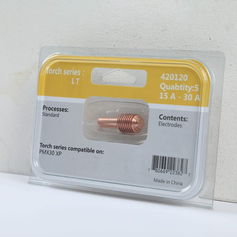 KERUE 5Pcs 420120 Electrode 5Pcs 420117 Nozzle Fit For PMX