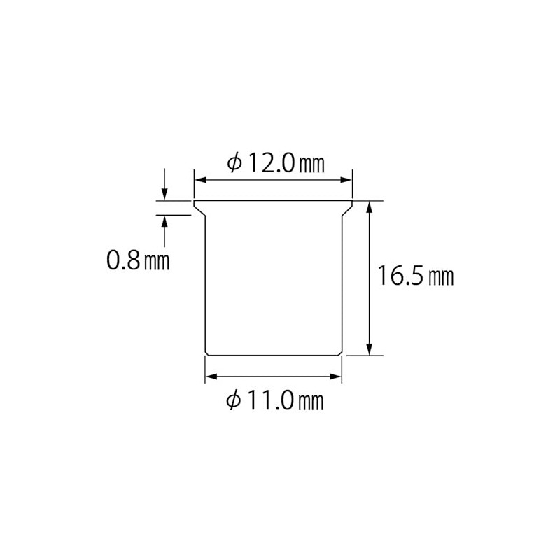 LOBTEX Blind Nut "Nut" (Thin Head, Steel) Eco Pack Plate