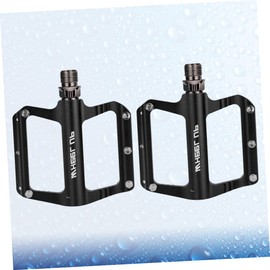 KICHOUSE 2pcs Aluminium Alloy Non- Bike Pedals for and Urban Platform Design for Enhanced Pedaling Efficiency and Comfort