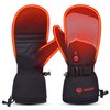 SAVIOR HEAT Heated Mittens Battery Ski Gloves, Electric Rechargeable Mitts