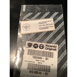 Mopar 2014-2021 Ram Pro Master 1500  2500  3500  Battery Jump Start Label 68100658AA