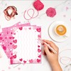 60 Sheets Valentine's Day Stationery Paper 8.5 X 11 Inch,