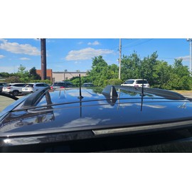 Coolballs (Pack of 2) Cool Universal Magnetic Base Car, Truck, and SUV Decorative Roof Mount Fake Dummy Antenna (No Wires or Electronics Decoration Only)