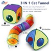 GONPETGP Cat Tunnel and Cubes Combo, Indoor Cat Tunnels with