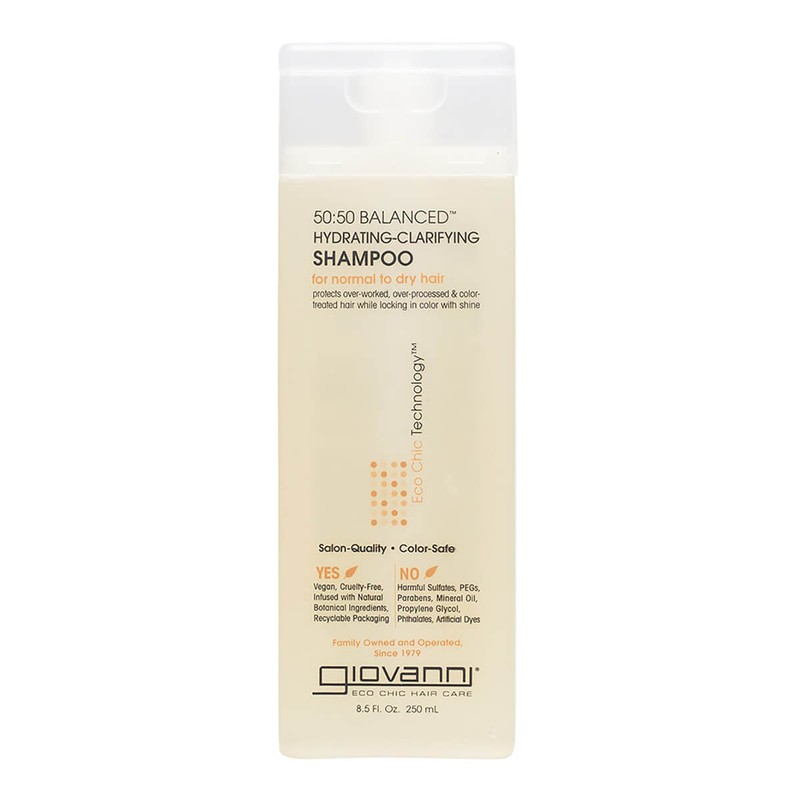 Giovanni 50:50 Balanced Hydrating-Clarifying Shampoo, 60ml