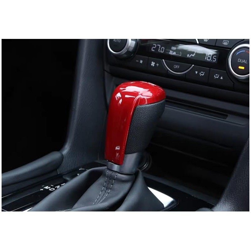 MAXDOOL Center Console Gear Shift Knob Cover, Interior Decoration Sticker