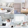 SPORTARC Bedside Wireless Alarm Clock with Dimmable LED Display -