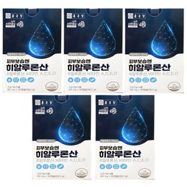 Chong Kun Dang Skin Moisturizing Hyaluronic Acid 950mg x 30 Capsules 5 boxes hi / 종근당 피부보습엔 히알루론산 950mg x 30캡슐 5박스 hi