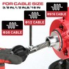 POPULO Drain Snake Attachment–Multi-Functional Cutter 1.2 Inch Diameter,Fits 1.5-3 Inch