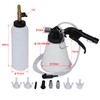 Wiltec Brake Bleeder Refill Bottle Compressed Air 1 Litre Bleeding