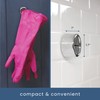 S&T INC. Round Adhesive Push Towel Hooks for Kitchen, Hand