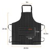 2-Pack Aprons for Women Men with Pockets, Adjustable Bib Kitchen