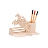 Pebaro 840/1 Wooden Kit, Table Stand, Pen Holder, Rider, 3D