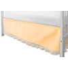 Baby Doll Bedding Sweet Touch Baby Crib Dust Ruffle, Yellow